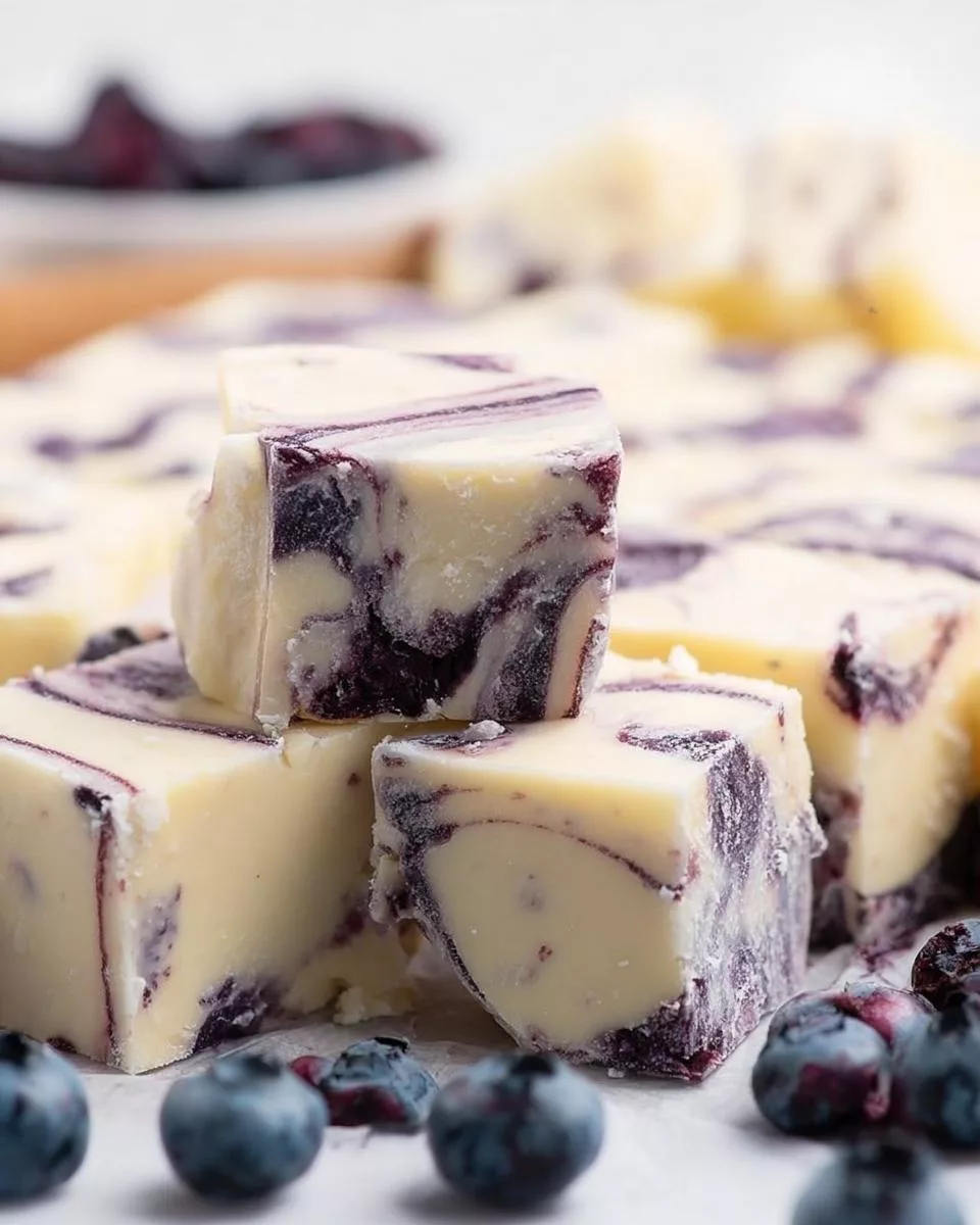 Blueberry Fudge - detail 2