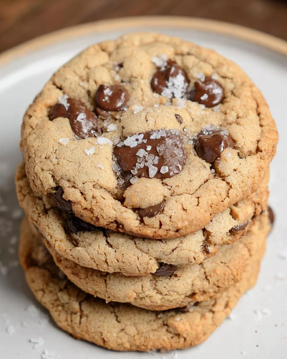 Browned Butter Peanut Butter Chocolate Chip Cookies - detail 1