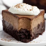 Brownie Bottom Chocolate Cheesecake