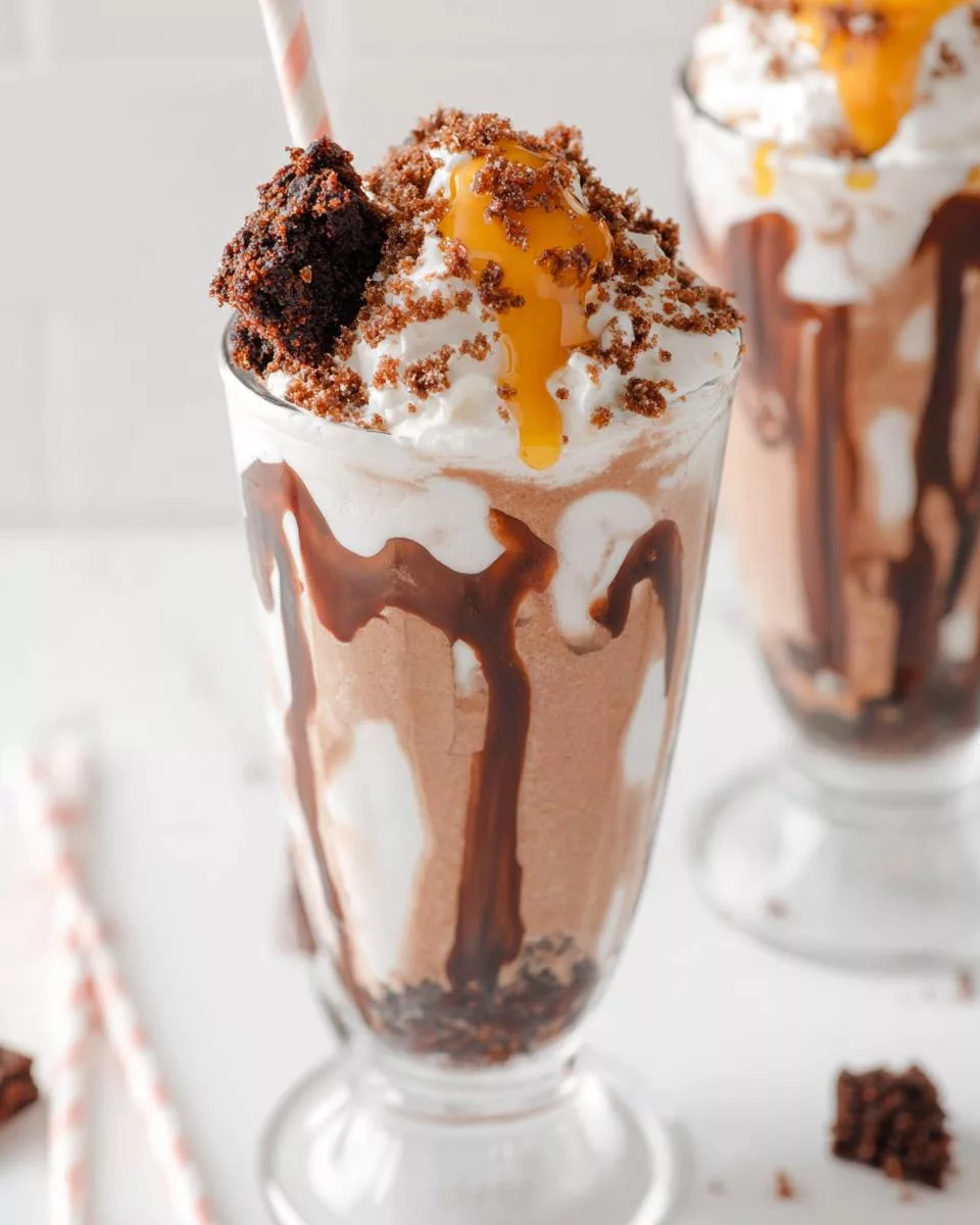 Brownie Milkshakes - detail 2