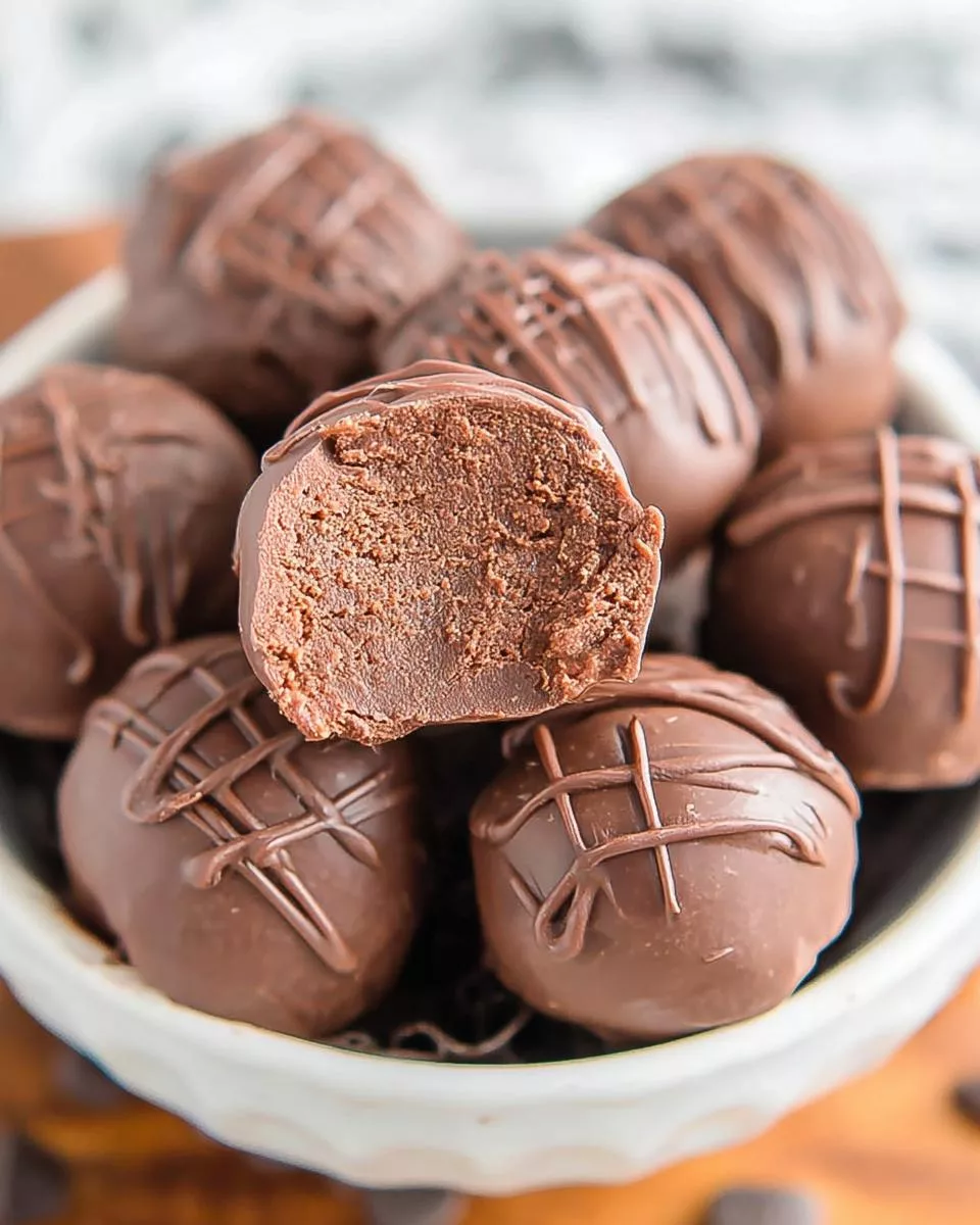 Brownie Truffles - detail 1