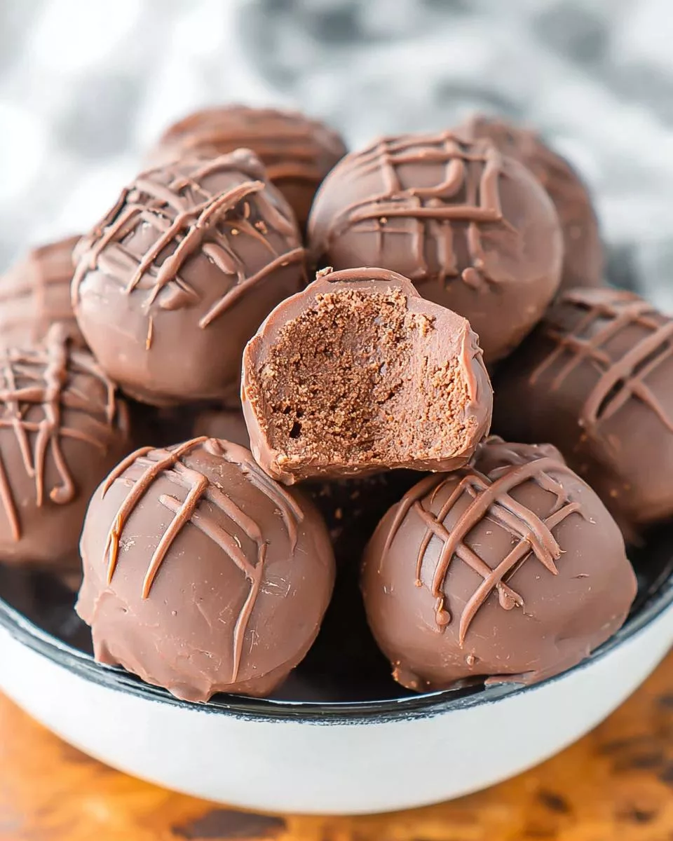 Brownie Truffles - detail 2