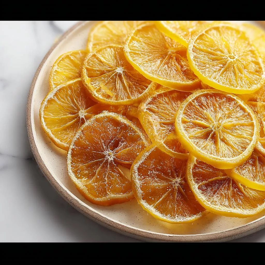 Candied Lemon Slices - detail 2