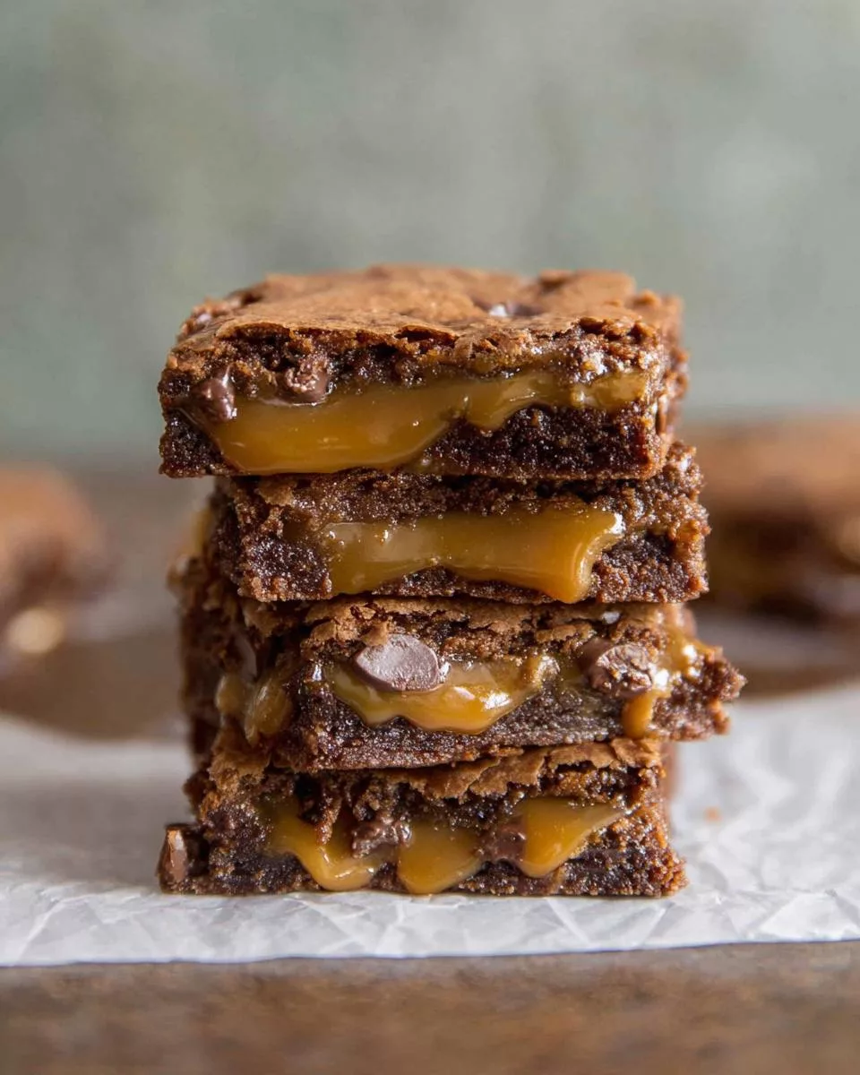 Caramel Brownies - detail 1