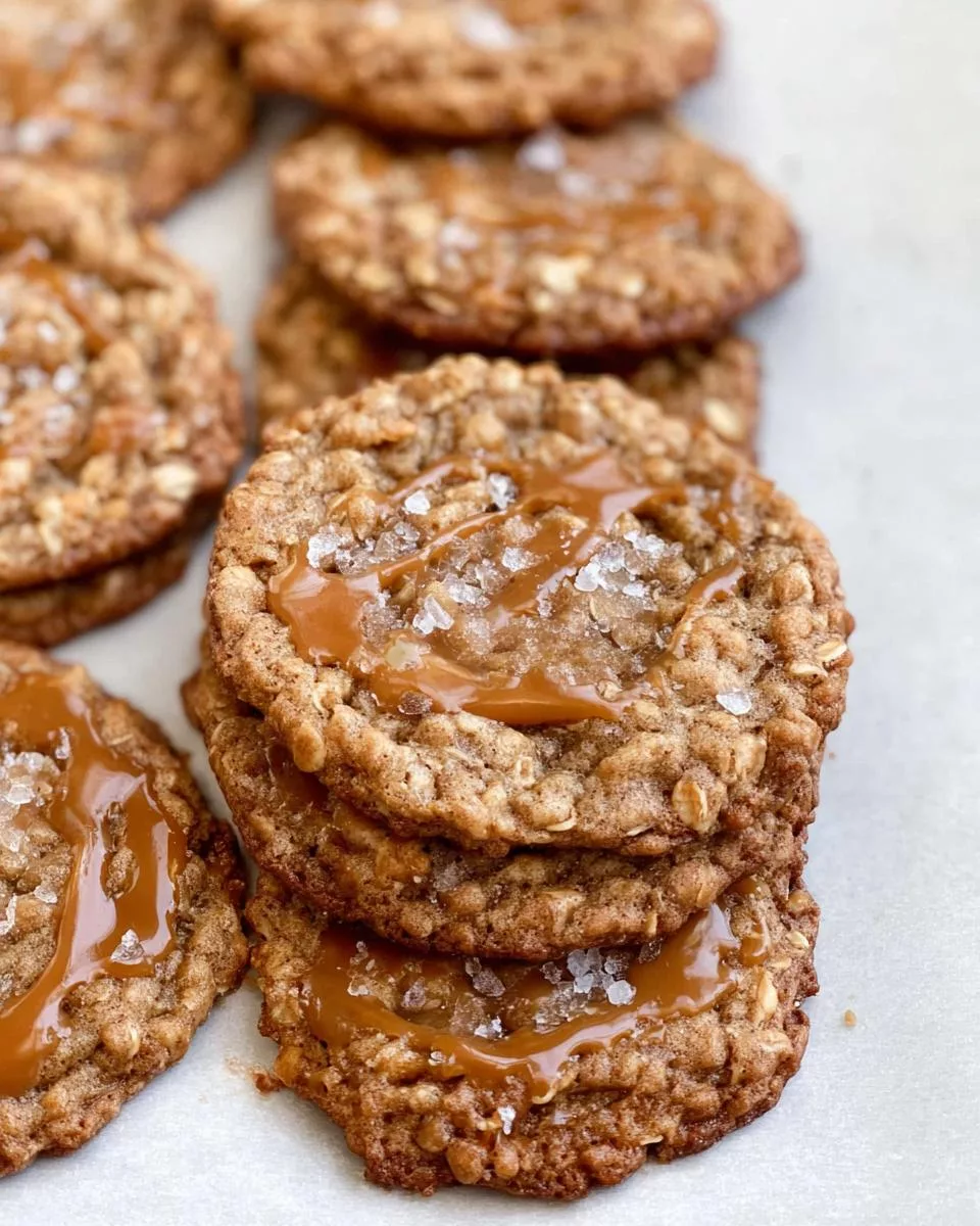 Caramel Oatmeal Cookies - detail 2