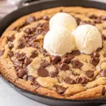 Cast Iron Chocolate Chip Cookies