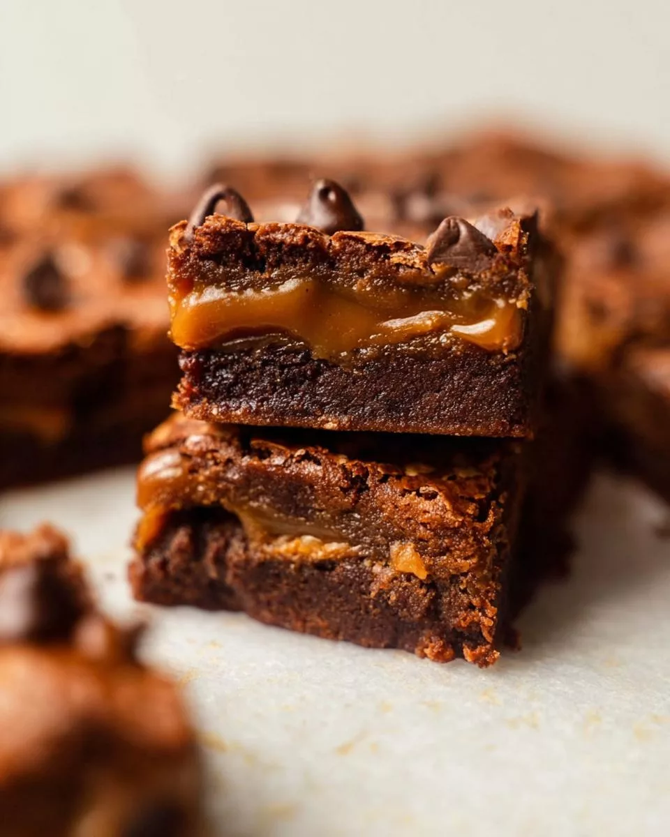 Chocolate Caramel Bars - detail 1