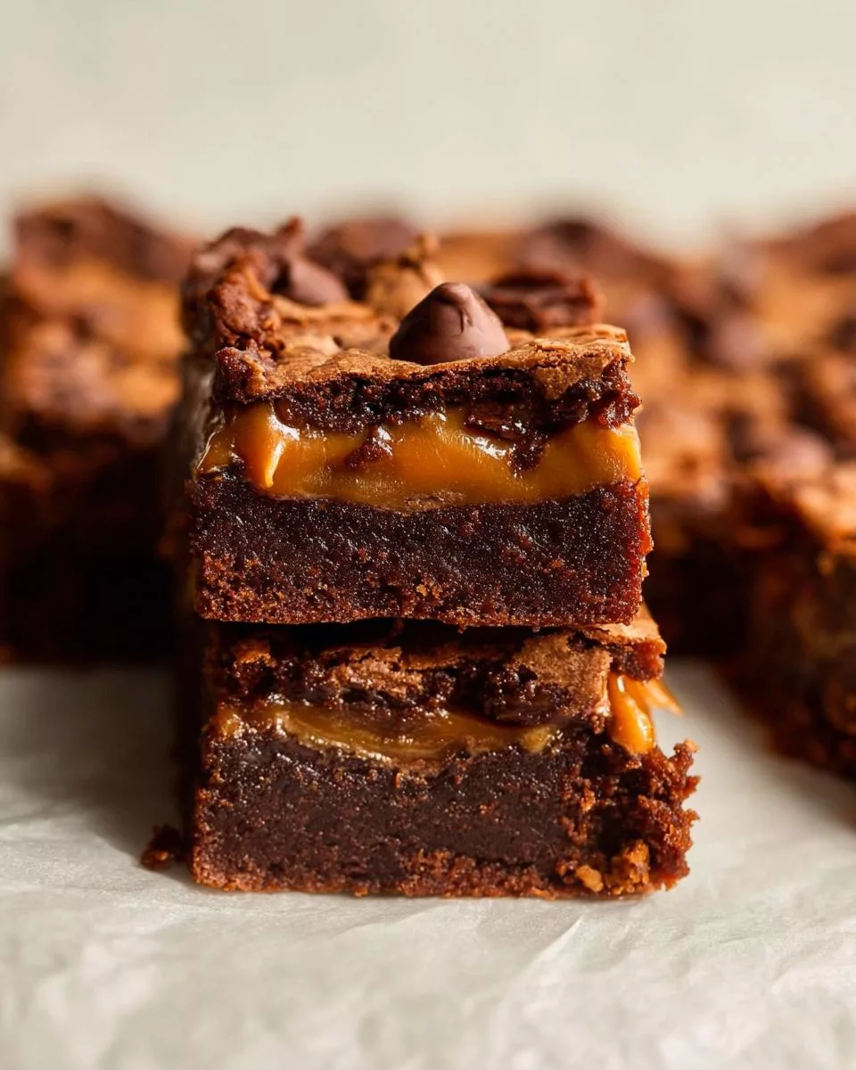 Chocolate Caramel Bars - detail 2