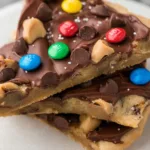 Chocolate Chip Cookie Dough Bark
