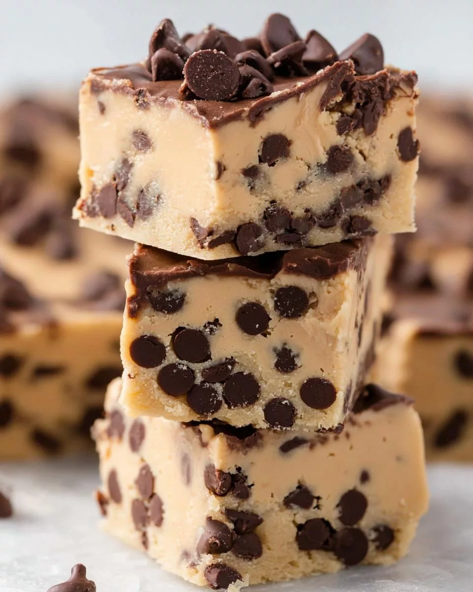 Chocolate Chip Cookie Dough Bars - detail 1