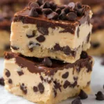 Chocolate Chip Cookie Dough Bars