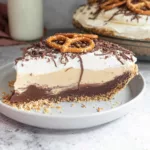 Chocolate Peanut Butter Pretzel Pie