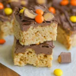 Chocolate Peanut Butter Rice Krispie Treats