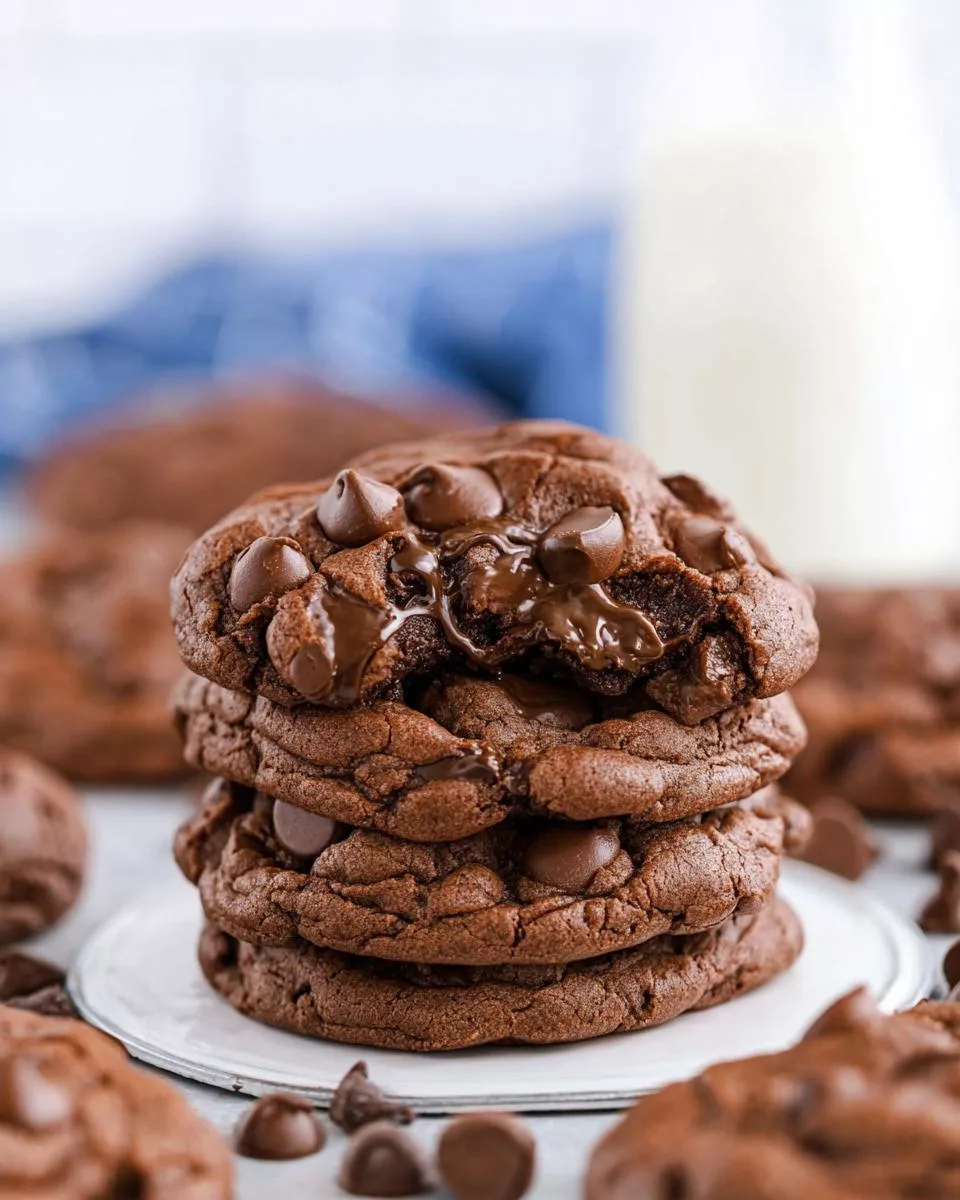 Chocolate Pudding Cookies - detail 2