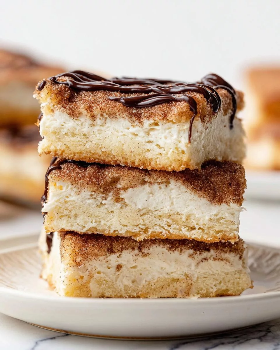 Churro Cheesecake Bars - detail 1