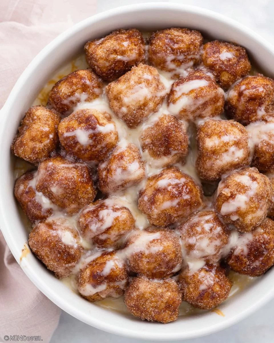 Cinnamon Roll Bites - detail 2