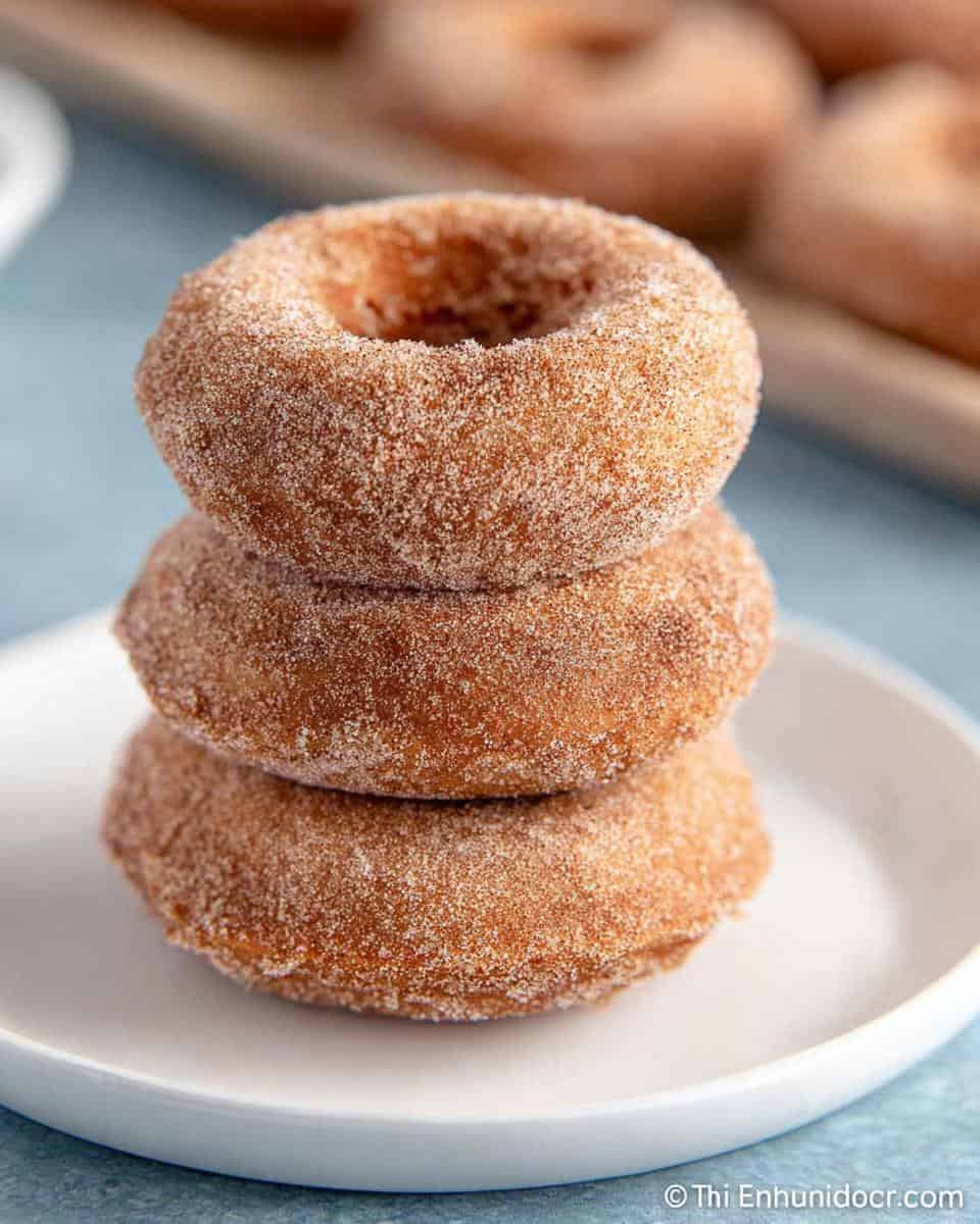 Cinnamon Sugar Donuts - detail 1