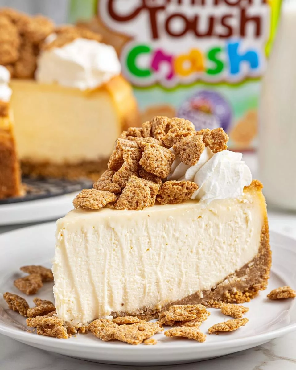 Cinnamon Toast Crunch Cheesecake - detail 1