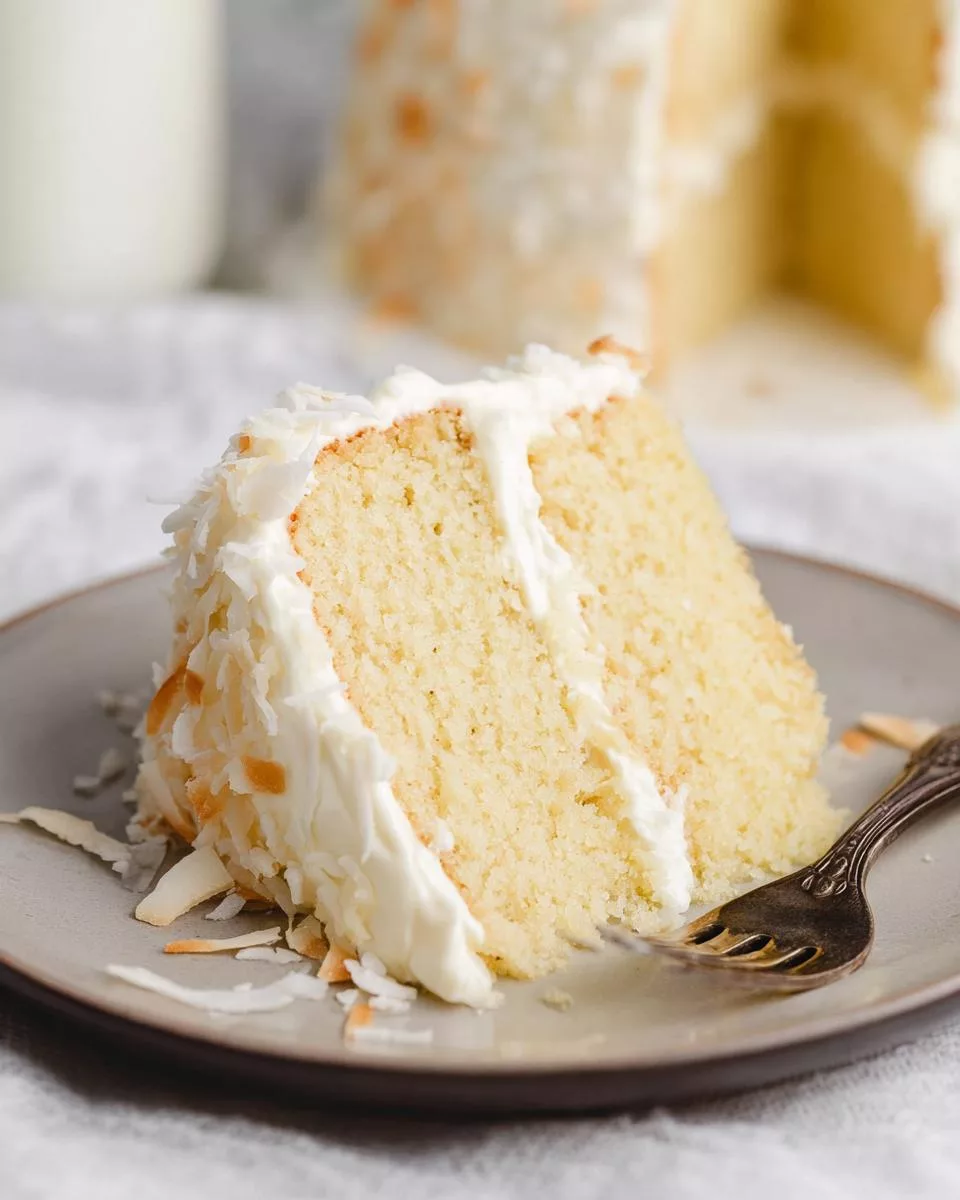 Coconut Cake - detail 1