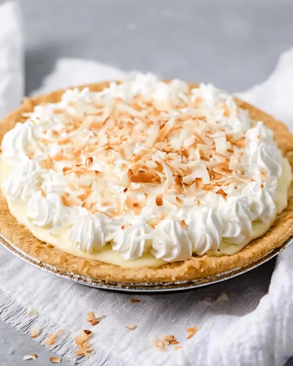 Coconut Cream Pie - detail 2