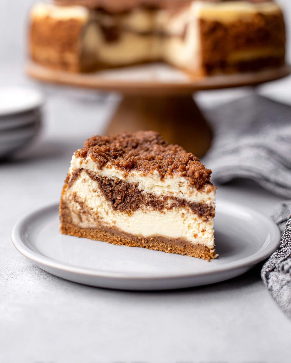 Coffee Cake Cheesecake - detail 1