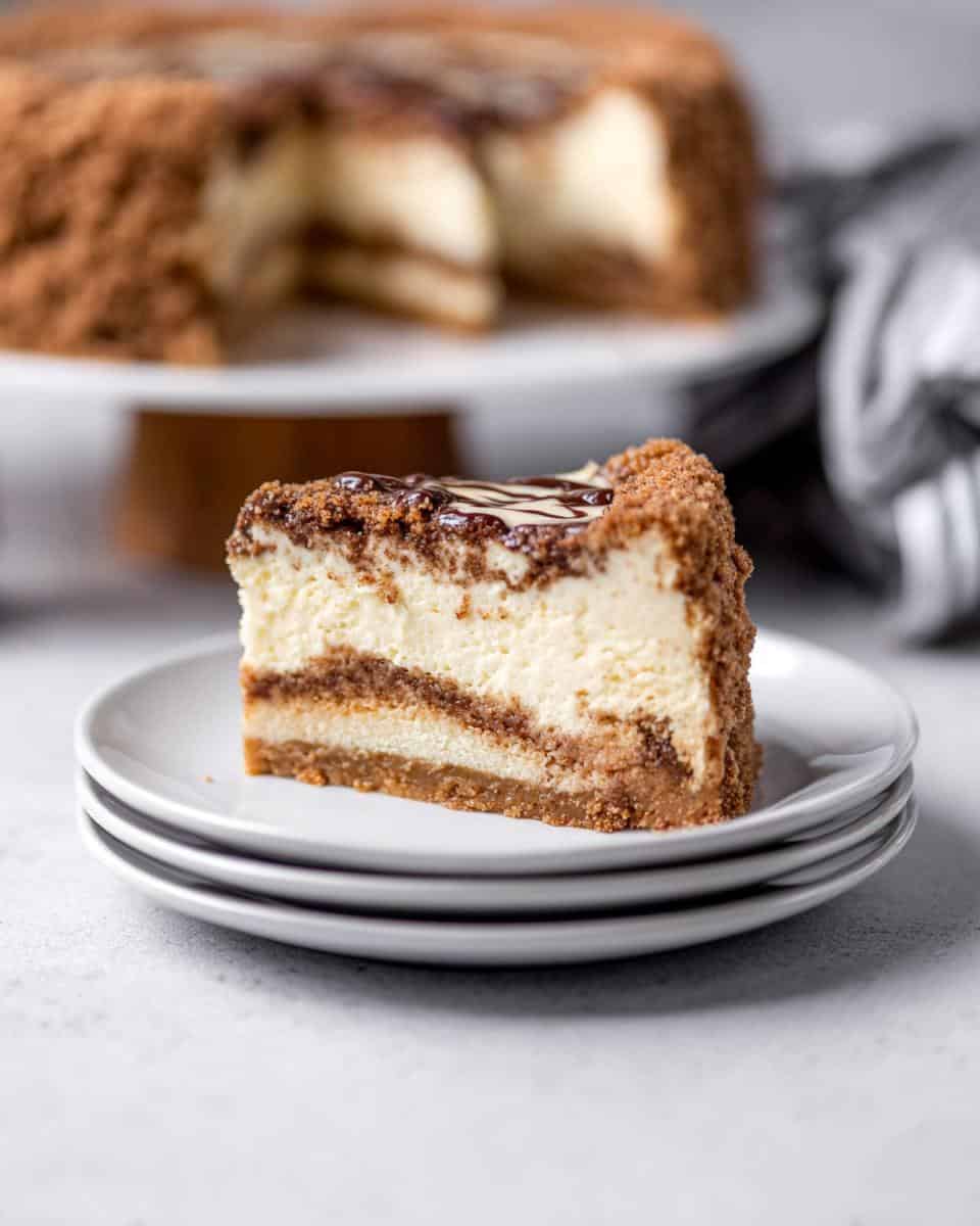 Coffee Cake Cheesecake - detail 2