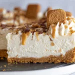 Cookie Butter No Bake Cheesecake