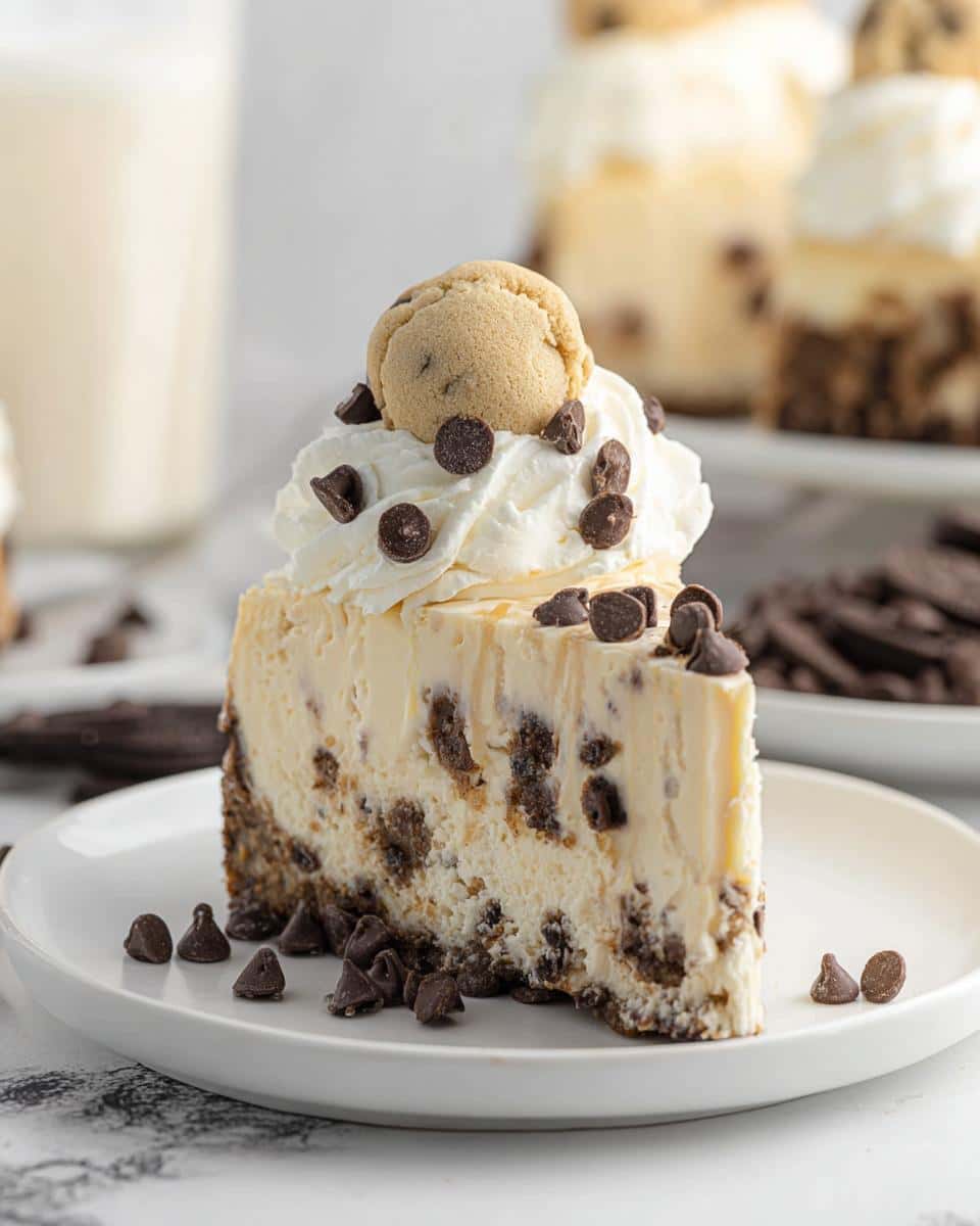 Cookie Dough Cheesecake - detail 1
