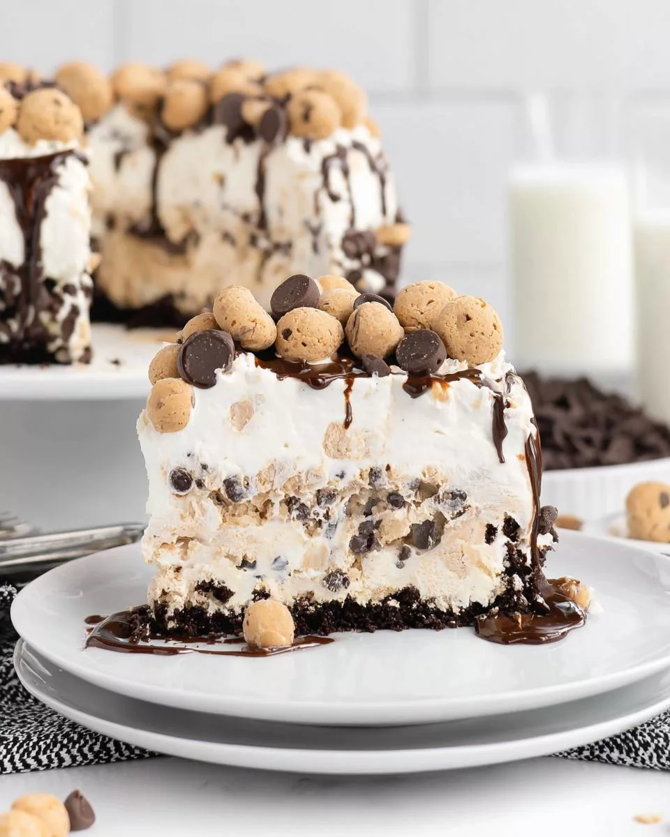 Cookie Dough Ice Cream Cake - detail 1