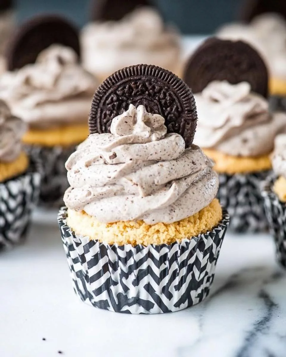 Cookies and Cream Cupcakes - detail 1