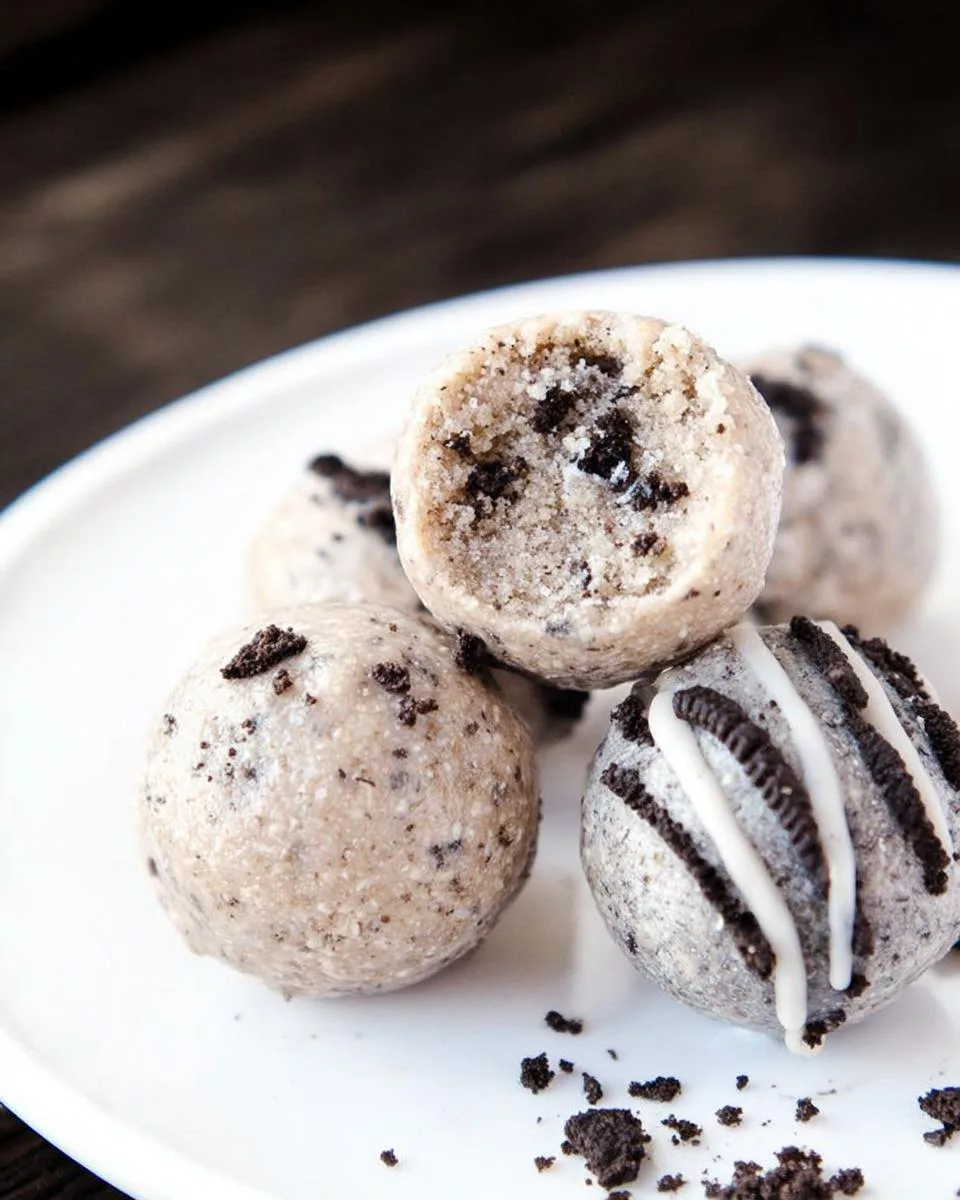 Cookies and Cream Oreo Protein Balls - detail 1
