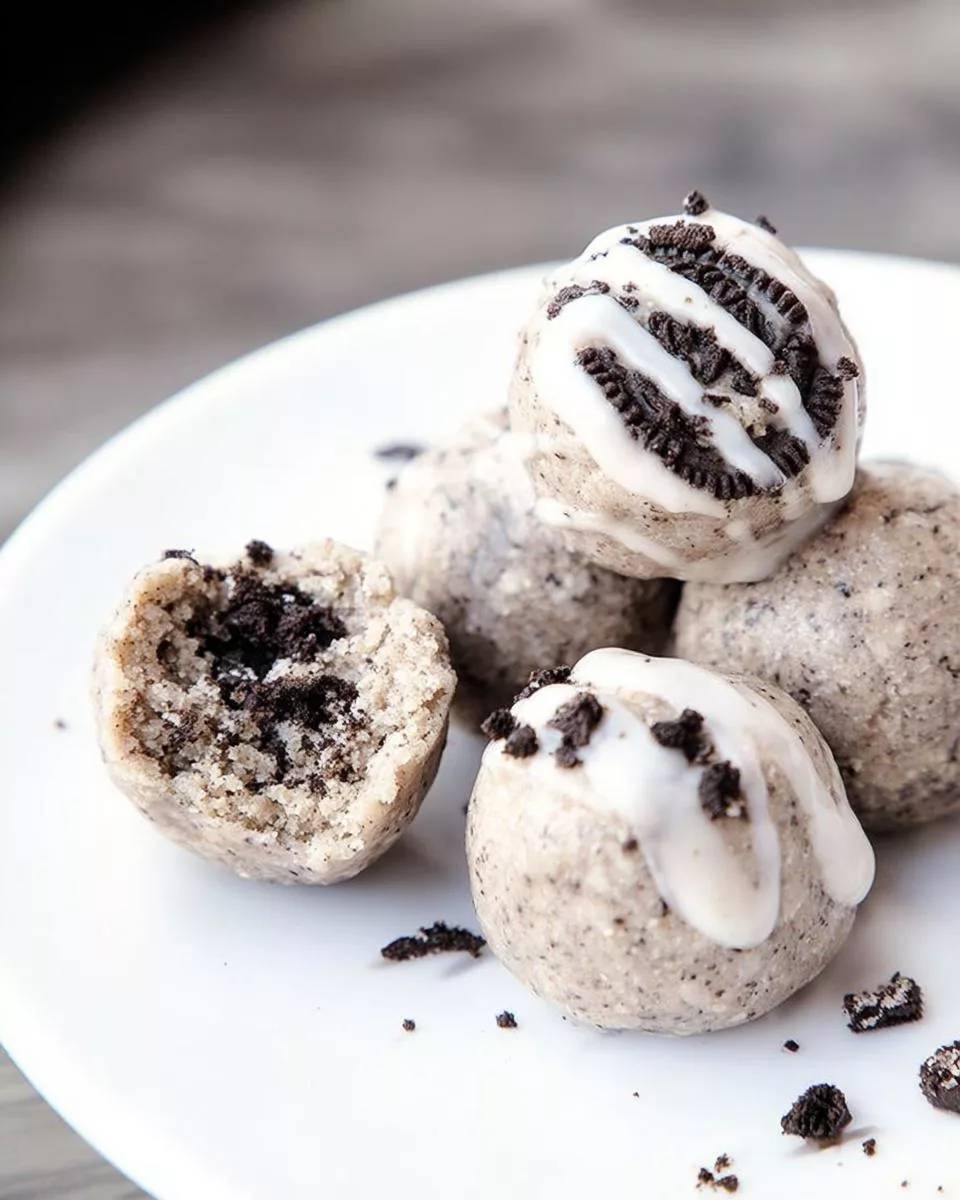 Cookies and Cream Oreo Protein Balls - detail 2