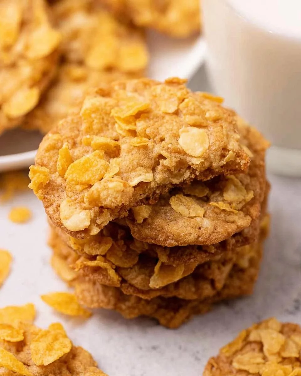 Cornflake Cookies - detail 1