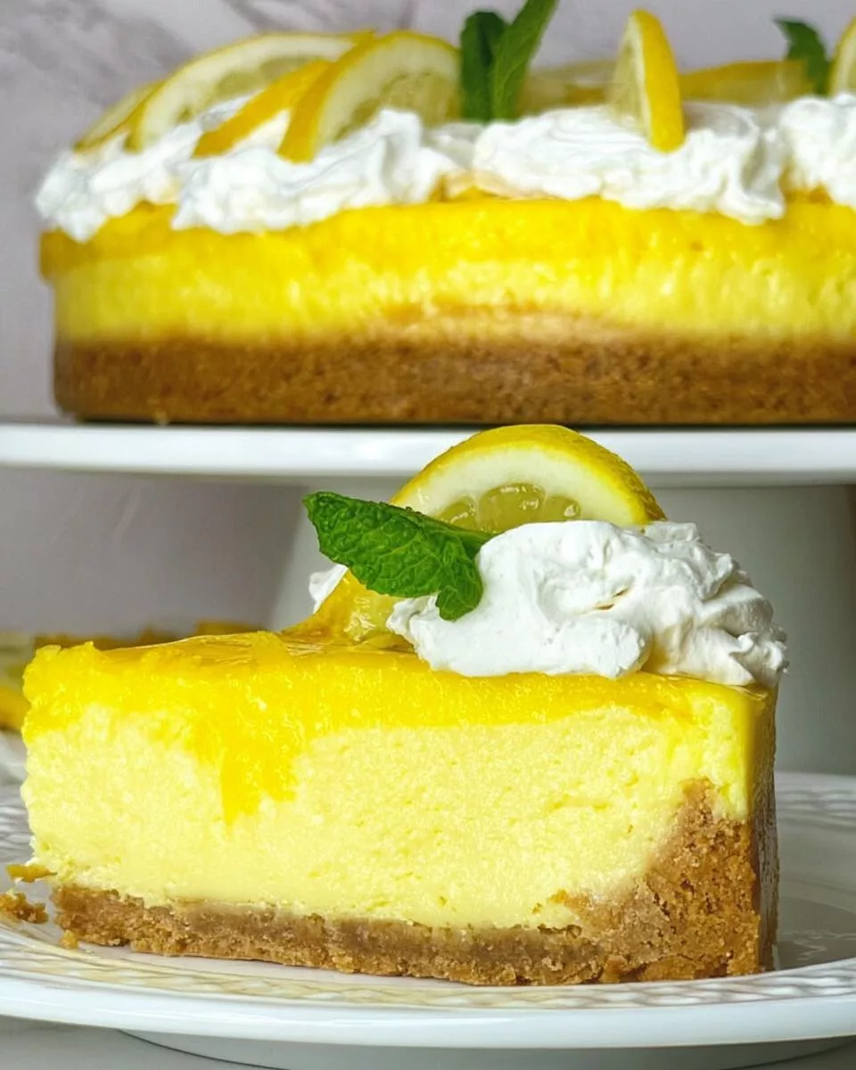 Creamy Lemon Cheesecake - detail 1