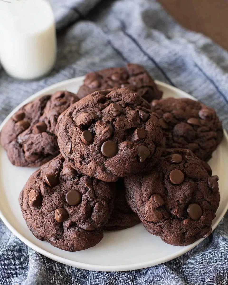 Double Chocolate Chip Cookies - detail 2