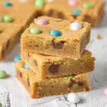 Easy Easter M&M Blondies