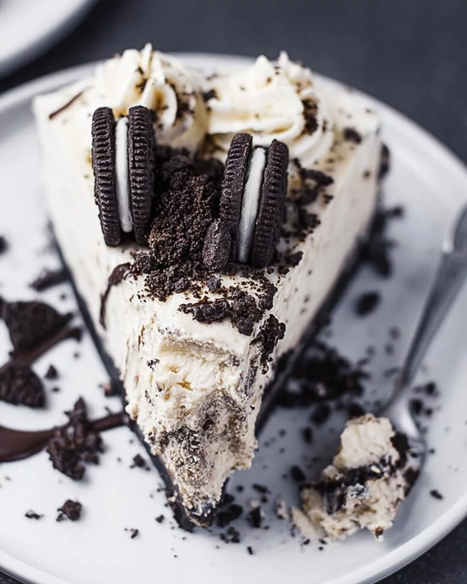 Easy No Bake Oreo Cheesecake - detail 2