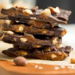 Easy Viral Snickers Chocolate Date Bark