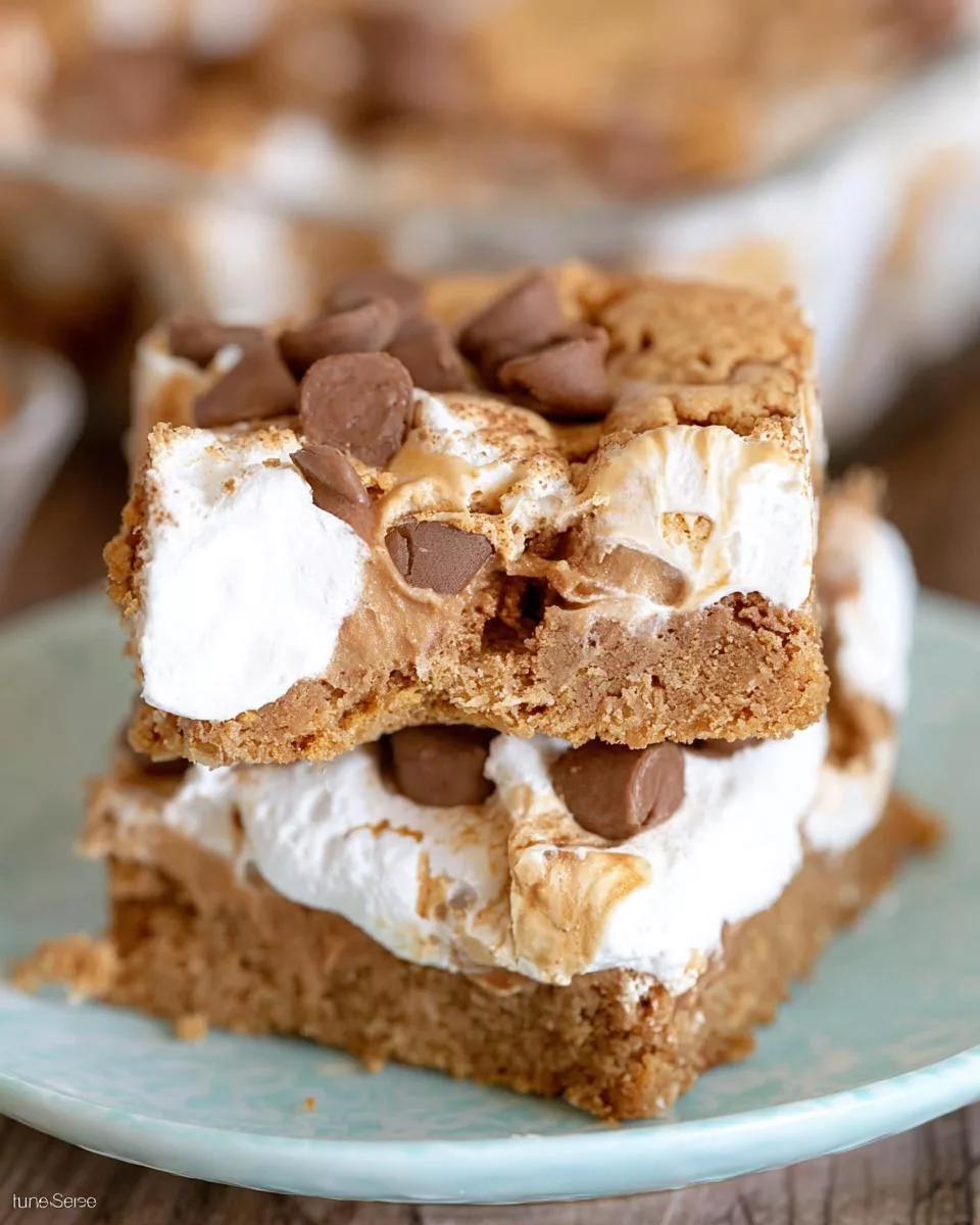 Fluffernutter Bars - detail 1