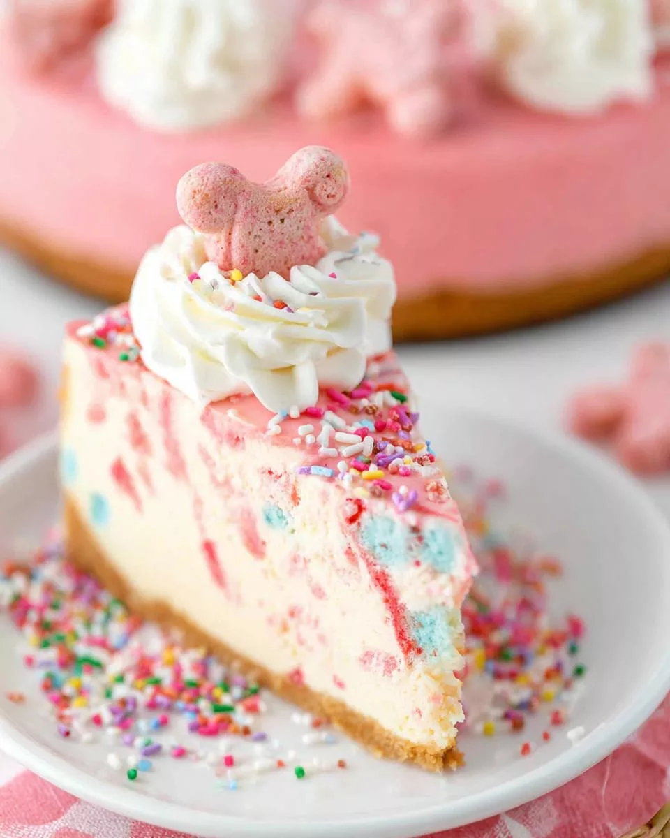 Frosted Animal Cookie Cheesecake - detail 1