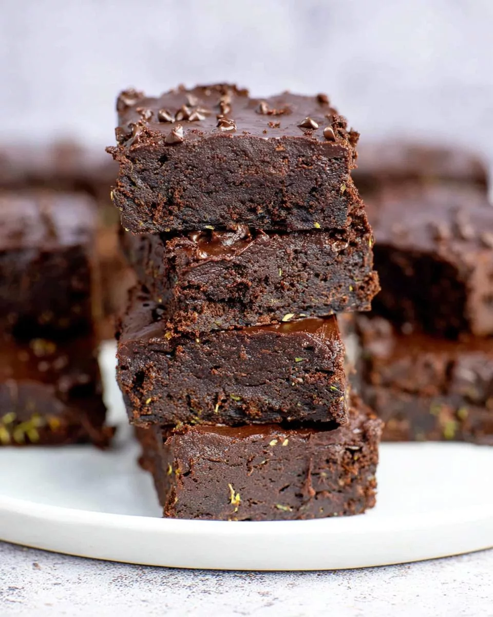 Frosted Zucchini Brownies - detail 1