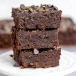 Frosted Zucchini Brownies