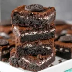 Fudgy Oreo Brownies
