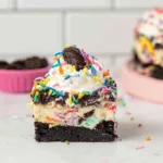Funfetti Oreo Cheesecake Bars