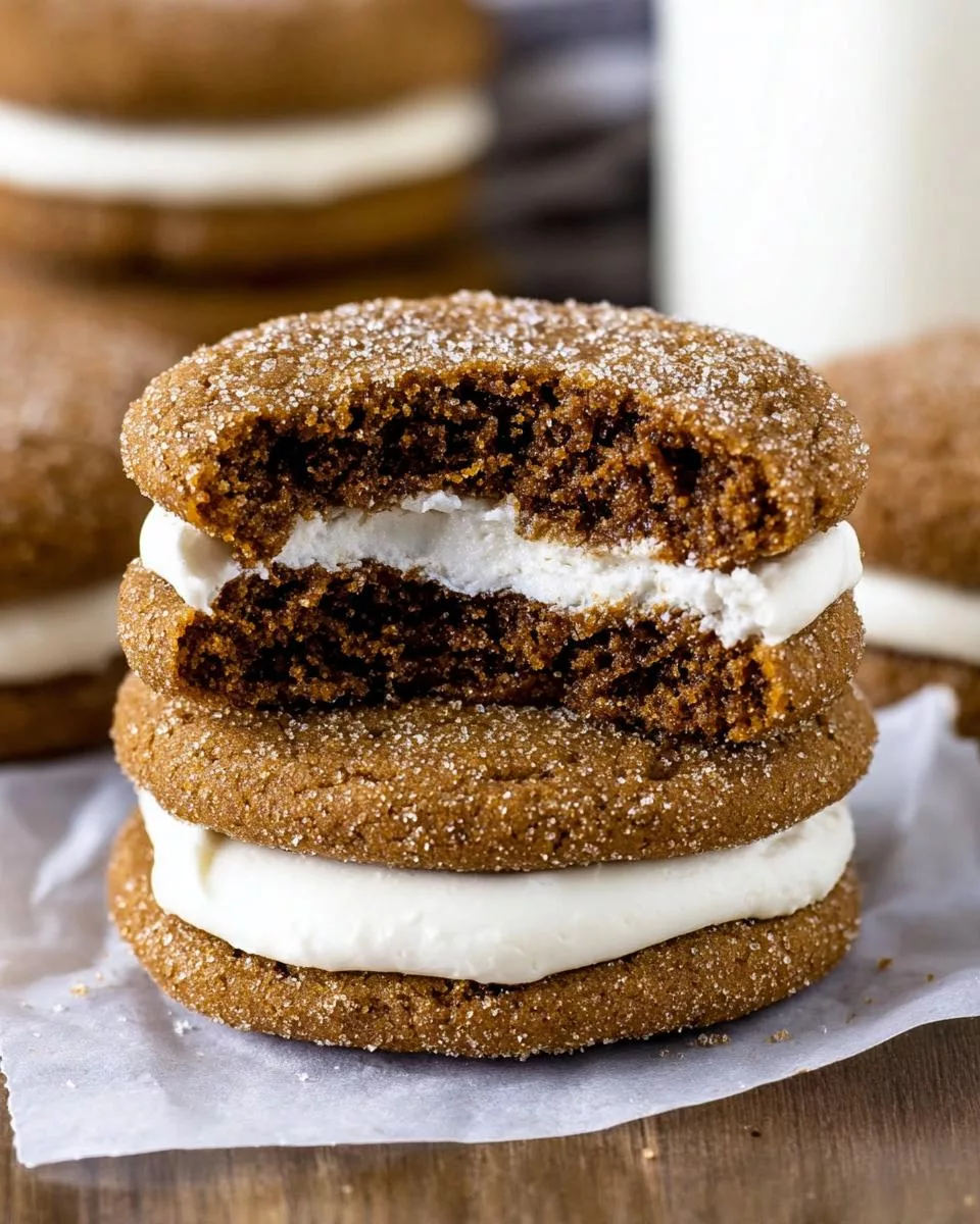 Ginger Cream Pies - detail 1