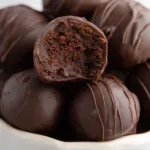 Keto Brownie Batter Truffles