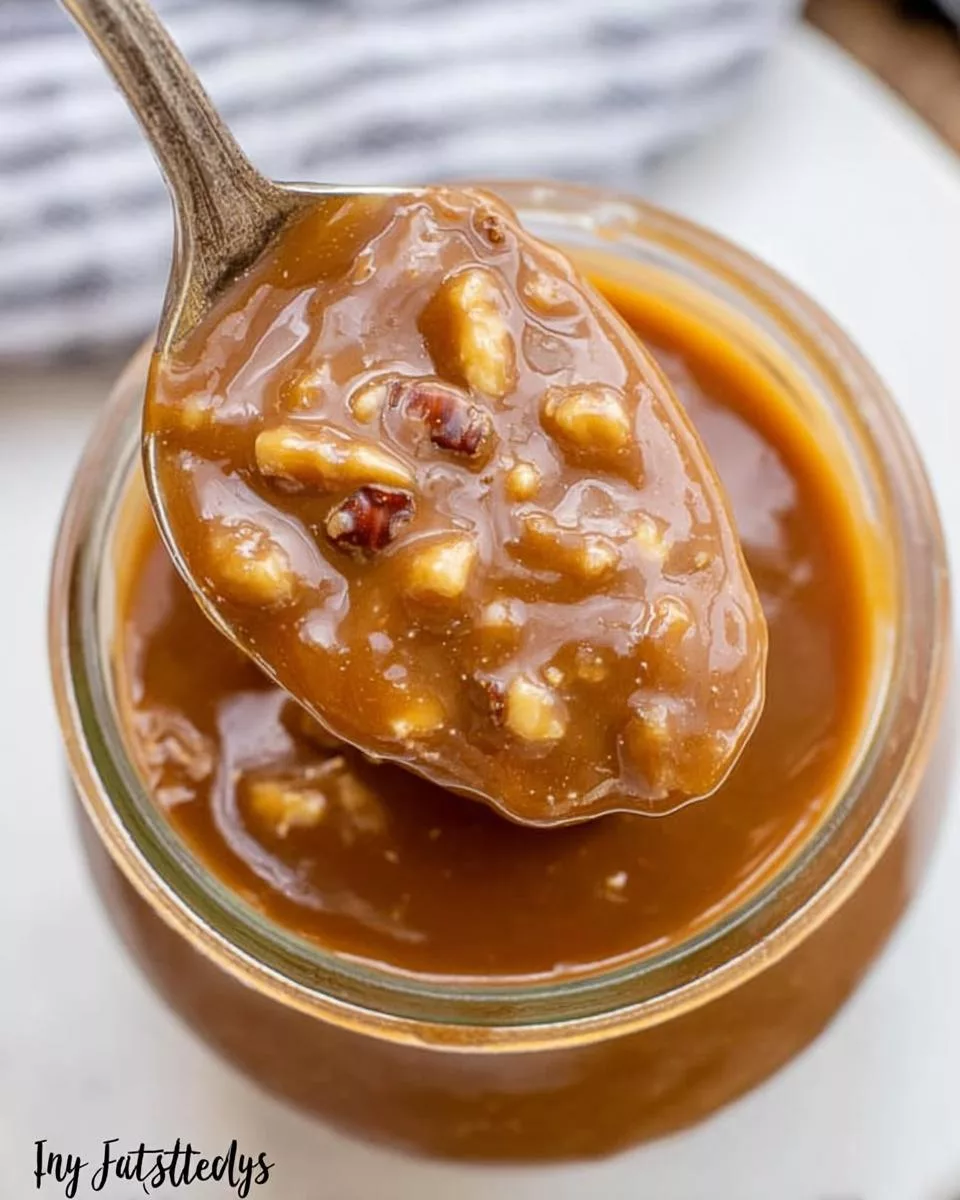 Keto Caramel Pecan Sauce - detail 1