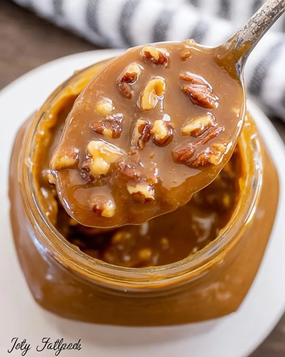 Keto Caramel Pecan Sauce - detail 2