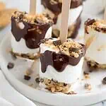 Layered S’mores Pops