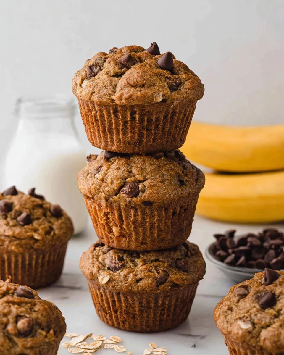 Maple Sweetened Banana Muffins